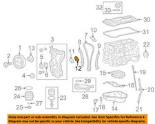 TOYOTA OEM 11-12 Sienna EngineTransaxle Engine Parts-Tensioner Gasket 135520V010