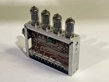 HP Decade Counter Model AC-4G Series 001, w/ 4 Each HP 5963 Vacuum Tubes