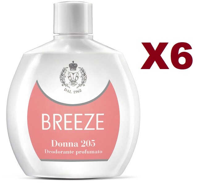 7 Pezzi Breeze Deo Fragranza Donna 205 Deodorante Profumato No Gas 100ml - Immagine 5