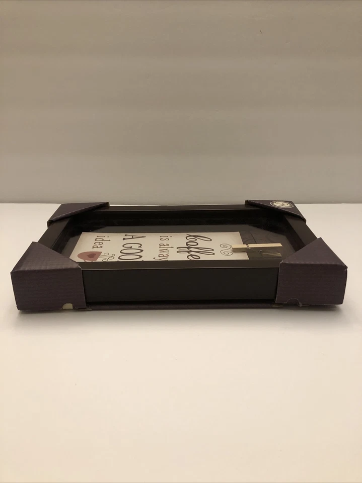 Coffee Is Always A Good Idea Clothes Pin Plaque Approx 10”x 6” New - Image 4 of 4