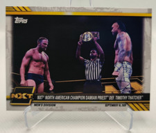 2021 Topps WWE NXT Base #68 Damian Priest def. Timothy Thatcher