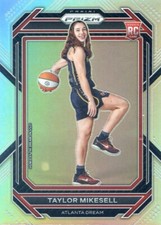2023 Panini Prizm WNBA TAYLOR MIKESELL RC ROOKIE #145 SILVER PRIZM DREAM