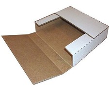 100 LP Premium Record Album Mailers Book Box Variable Depth Laser Disc Mailers
