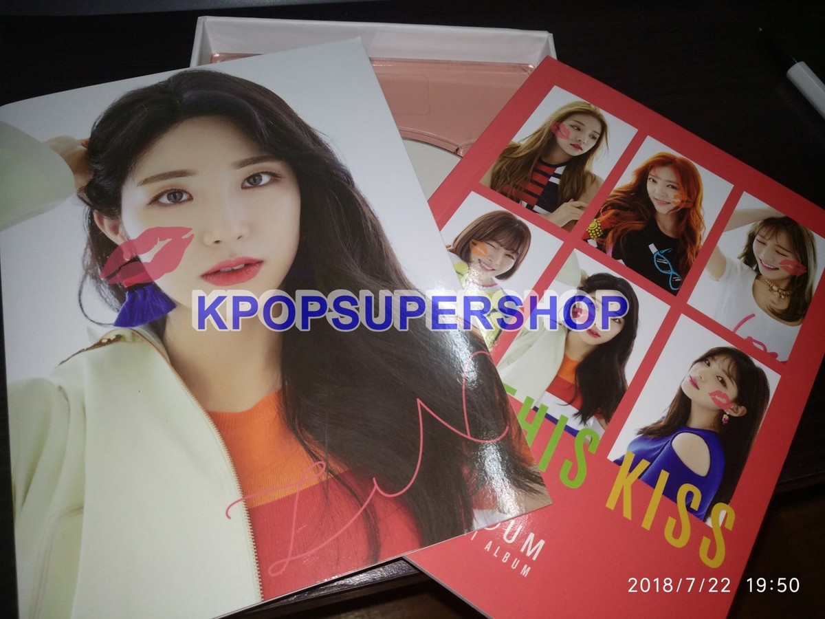 Laboum 2nd Mini Album Miss This Kiss Autographed Signed Promo CD