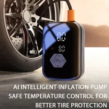 150 PSI Car Air Pump Portable Dual Screen Cordless Inflator Electric Tire Pump73