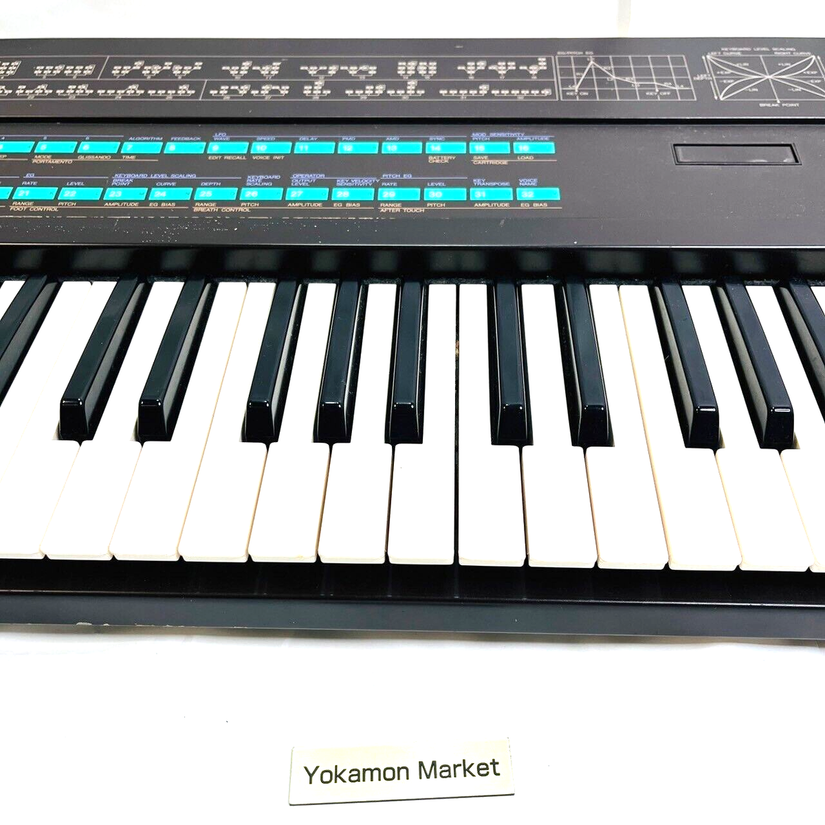 【訳あり】YAMAHA　DX7 Yamaha DX7 61-Key Digital FM Synthesizer Keyboard Used | eBay
