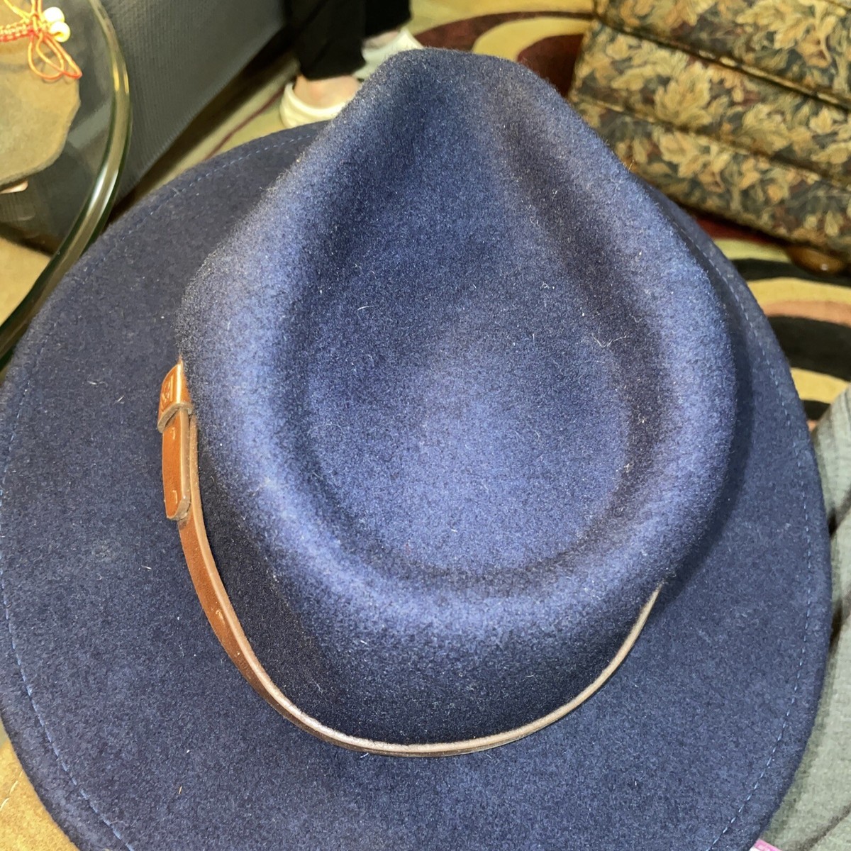 ALFONSO D'ESTE | Cappello da uomo pork pie in lana e seta