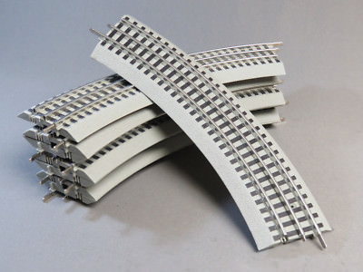 LIONEL FASTRACK 031 CURVE TRACK standard train circle fasttrack 6-37103 (8) NEW