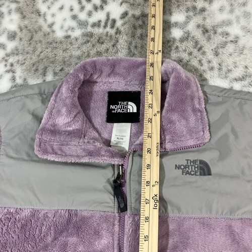 The North Face Fleece Jacket Girls XL Soft Fluffy Cozy Warm Winter Blanket Pink - Picture 7 of 8