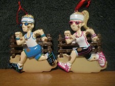 Ceramic Polar X Jogger Ornaments Man or Woman Personalize it Free Shipping