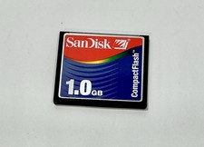 SanDisk CompactFlash 1GB Memory Card