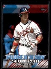 2022 Topps Welcome to the Show Red Chipper Jones 03/10 Atlanta Braves #WTTS-14