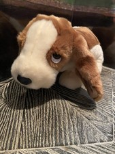 TY 1998 TRACKER The BASSET HOUND DOG BEANIE BUDDY WITH TAG 12  