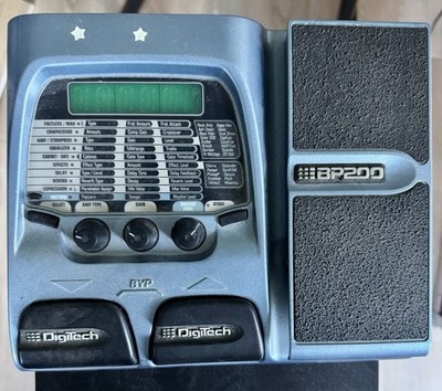 Digitech BP200 Bass Effects Modeling Pedal with Power Supply