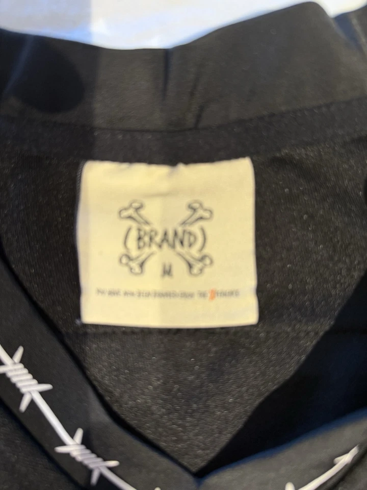 Camiseta deportiva de hockey rara de Jason talla M Camp Crystal Lake marca X Foto 3 de 3