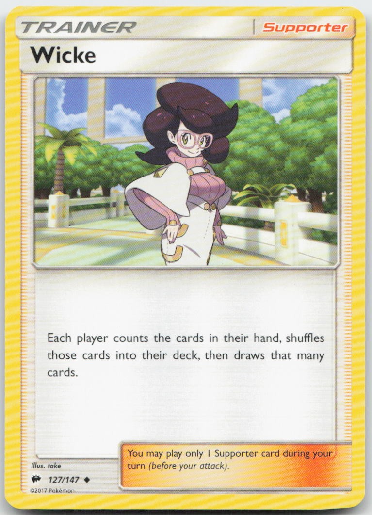Pokemon : Wicke Burning Shadows 127/147 : UC