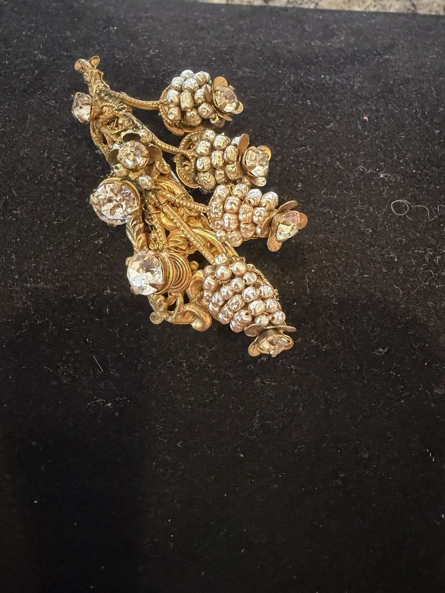 Miriam Haskell Fashion Signed Vintage & Antique Brooches & Pins