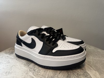 NEU Nike Air Jordan 1 Elevate Low LV8D Sportschuhe Panda weiß schwarz UK 8,5