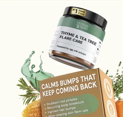 2 OZ My Magic Healer Thyme & Tea Tree Flare Care Solution for Painful Pimples