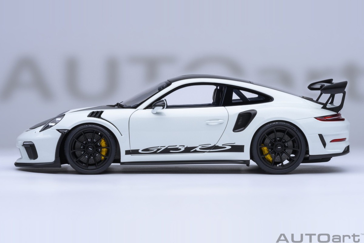 PORSCHE 911 (991.2) GT3 RS WEISSACH PACKAGE WHITE 1/18 MODEL CAR