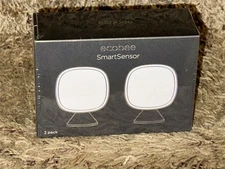 *NEW* ecobee White Room Sensor (Pack of 2) - Model EB-RSHM2PK-01