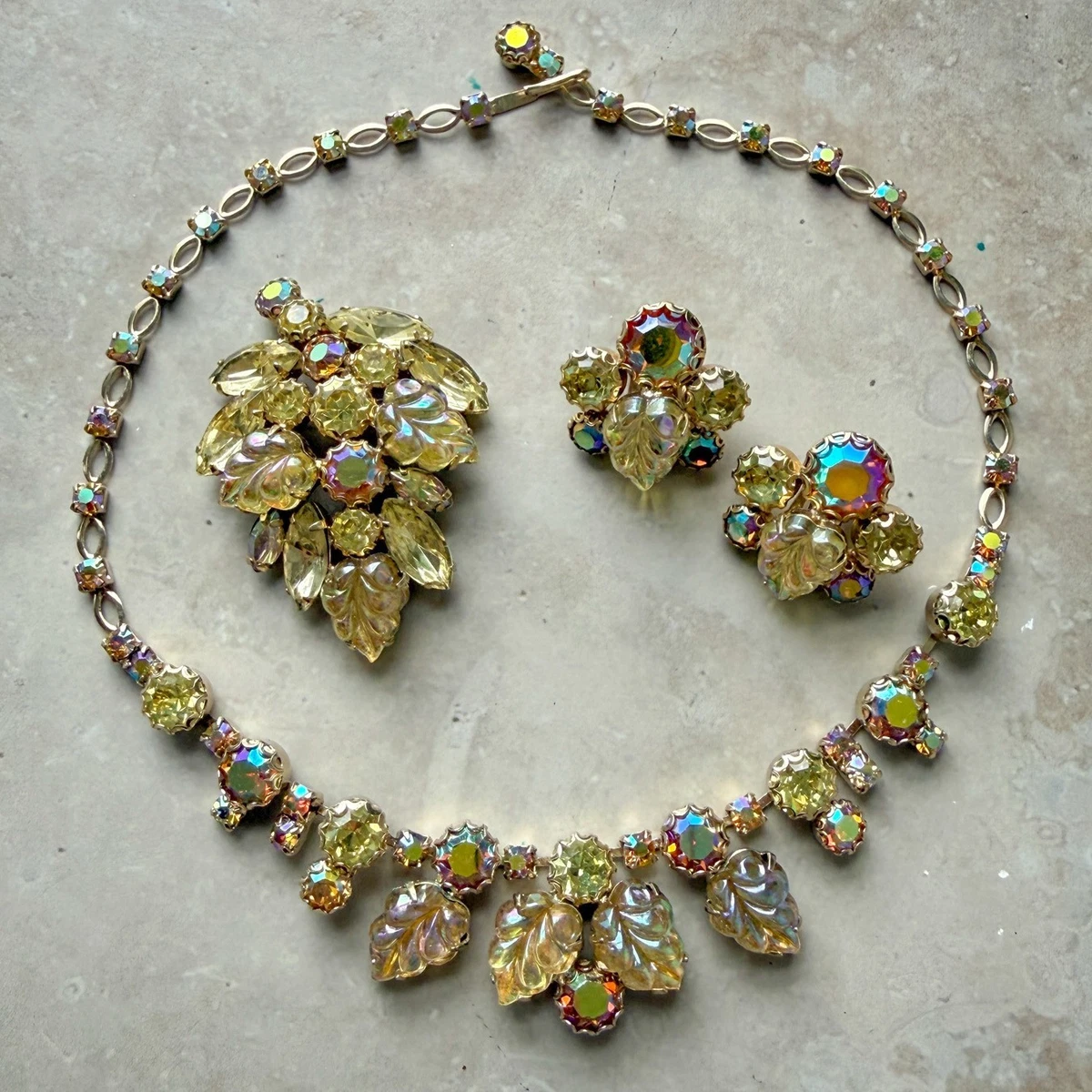 Weiss Fashion Jewelry Sets with Vintage Vintage for sale | eBay