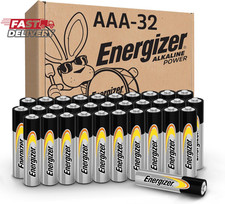 Energizer Alkaline Power AAA Batteries, 32 Count, Long-Lasting Triple a Batterie