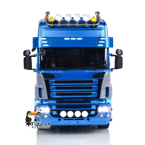 LESU RC Tractor Truck 4X4 1/14 RTR Truck Model W/Sound Light Smoke I6S - Picture 5 of 18