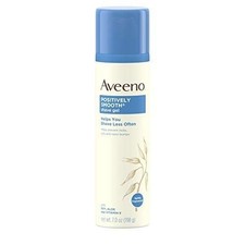 Aveeno - Active Naturals Positively Smooth Shave Gel with Natural Soy - 7 oz.
