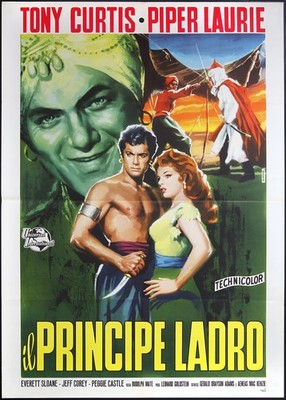 CINEMA-manifesto IL PRINCIPE LADRO curtis, laurie, sloane, MATE'