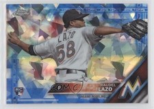 2016 Topps Box Set Chrome Sapphire Edition /250 Raudel Lazo #436 0b5