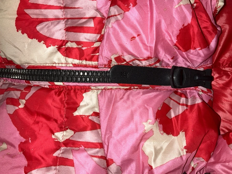 Auténtica chaqueta acolchada para mujer Mackage Joyce-Z crema acolchada XXL Foto 3 de 4