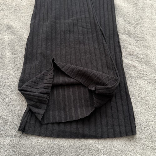 Free People Movement Bullseye Flare Pants Size S Ribbed Ruched Black - Picture 10 of 10