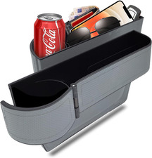 Car Seat Gap Filler Organizer, 2 Pack Multifunctional Car Seat Organizer, Car Co