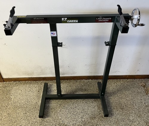 Last Chance Archery EZ Green Archery Bow Press and Stand - New Draw Board LCA 