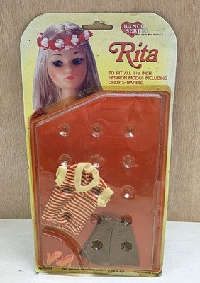 Vintage Banco Serie Puppe Outfit Rita - passend für 11,5'' Barbie & Cindy Puppen RAR