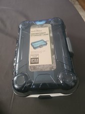 Adventuridge Watertight Storage Case Blue Tint NEW Beach Boating Fishing Hiking