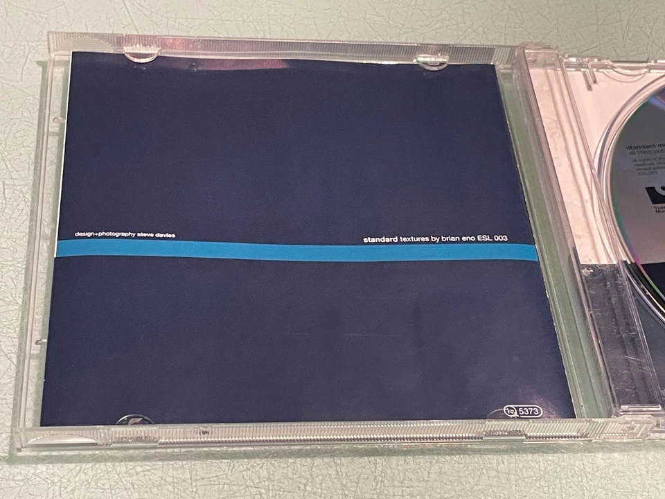 Textures by Brian Eno - CD Album - Standard Music Library - ESL 003 - 21 Tracks - Image 4 of 4