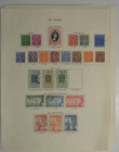 STAMPMART: ST. LUCIA SAMMLUNG RIESIGER GEBRAUCHTER BRIEFMARKEN AUF 7 EINSTECKSEITEN GELAGERT