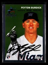 Peyton Burdick 2023 Topps Chrome Platinum #61 Miami Marlins Rookie *022