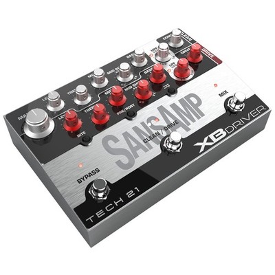 Effektgerät E-Bass Tech 21 Sansamp XB Driver Bass Effekt Effektgerät Basseffekt