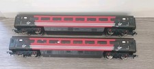 Hornby Pair Of Virgin Trains MK3 2nd Open Coaches No's 42103 & 42090 125 HST 