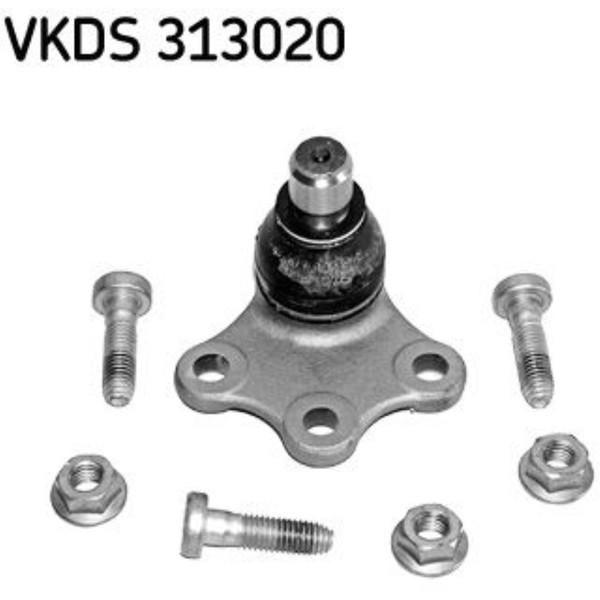 SKF Traggelenk FüHrungsgelenk FüR Peugeot 208 2008 I CitroëN C3 III C4 Cactus-image