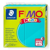 Staedtler Fimo Kids TüRkis 42G Modelliermasse OfenhäRtend Knetmasse Kinderknete