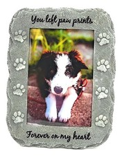 NewLifeLandia Pet Memorial Picture Frame Keepsake for Dog or Cat, Perfect Los...