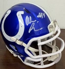 ALEC PIERCE AUTOGRAPHED INDIANAPOLIS COLTS  FLASH MINI HELMET JSA CERTIFIED AUTO