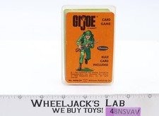GI Joe Card Game Complete 44 Cards + Rule Card 1965 Whitman Publishing