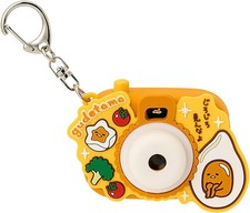 New Sanrio Gudetama Camera Shaped Light Scope Keychain Miniature Toy from Japan