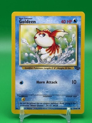 GOLDEEN - 53/64 - Jungle - Pokemon Card - NM Free Shipping G1