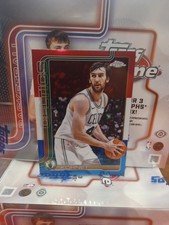 2025-26 Topps Chrome - Luke Kornet #37 Red White & Blue Refractor